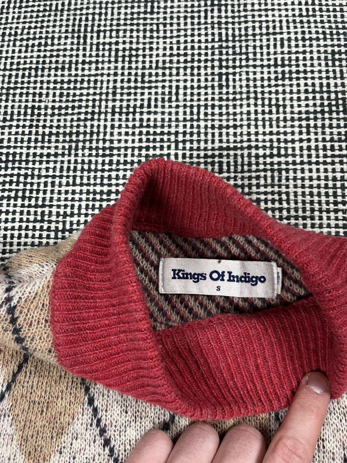 Japanese Brand × Kings Of Indigo Kings Of Indigo K.O.I. Rose sweater Size S / US 4 / IT 40 - 2 Thumbnail