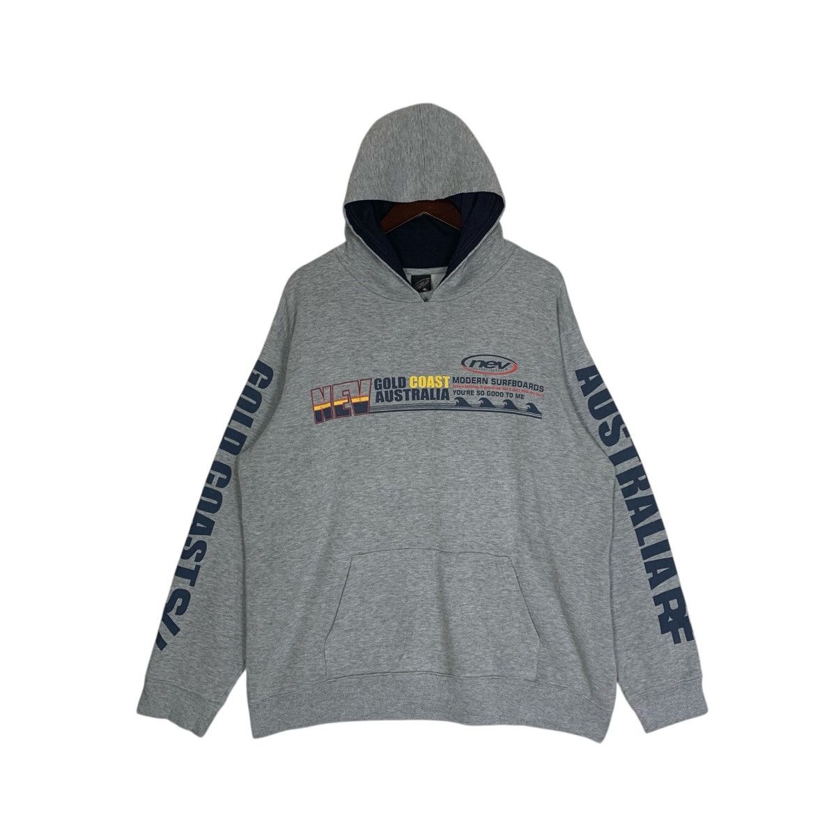 Japanese Brand NEV Brand & Apparel Surfboard Streetwear SurfStyle Hoodie Size US L / EU 52-54 / 3 - 1 Thumbnail