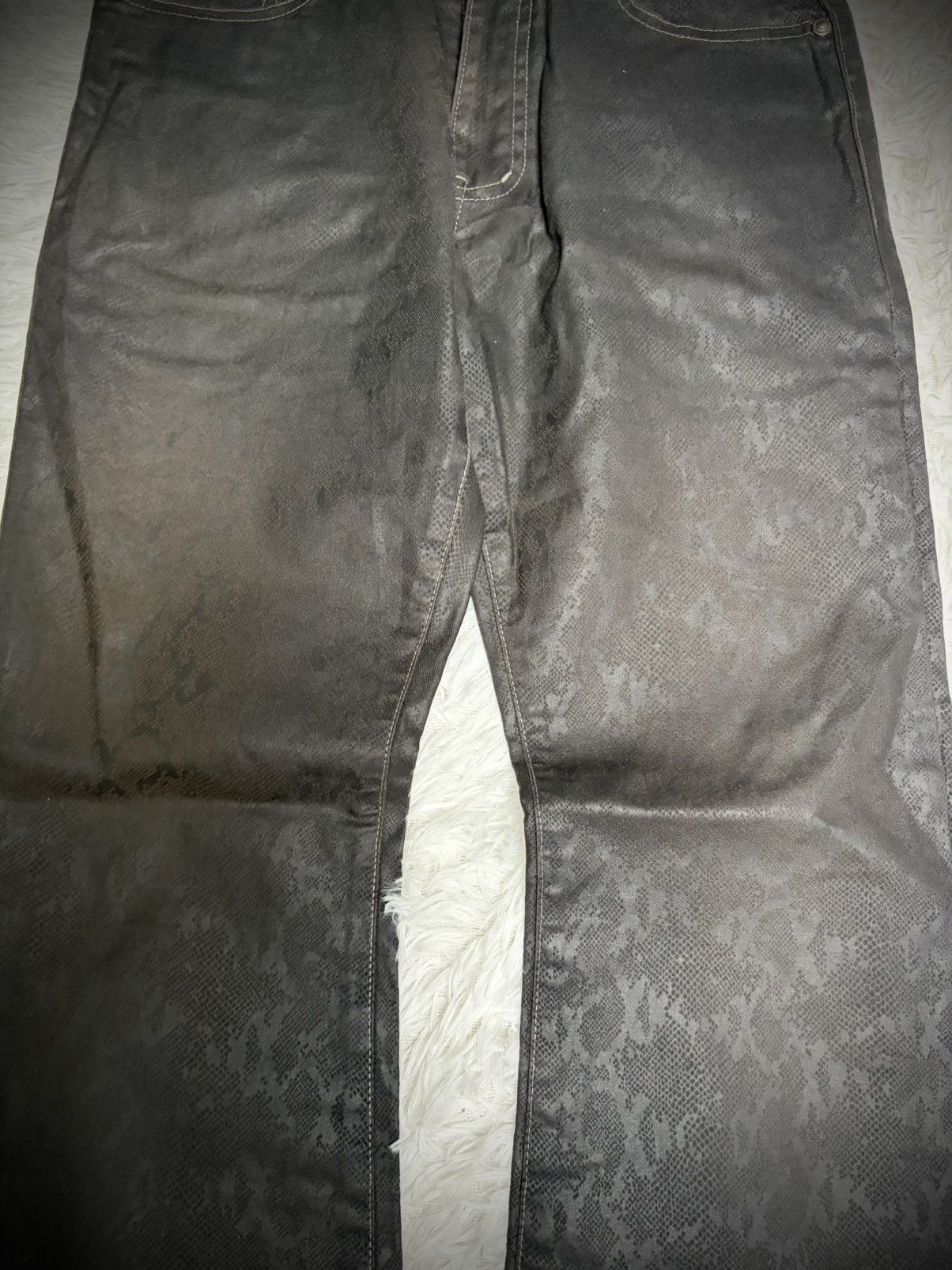 If Six Was Nine Rare Semantic Design vkei snake skin flared wax Size US 30 / EU 46 - 2 Thumbnail