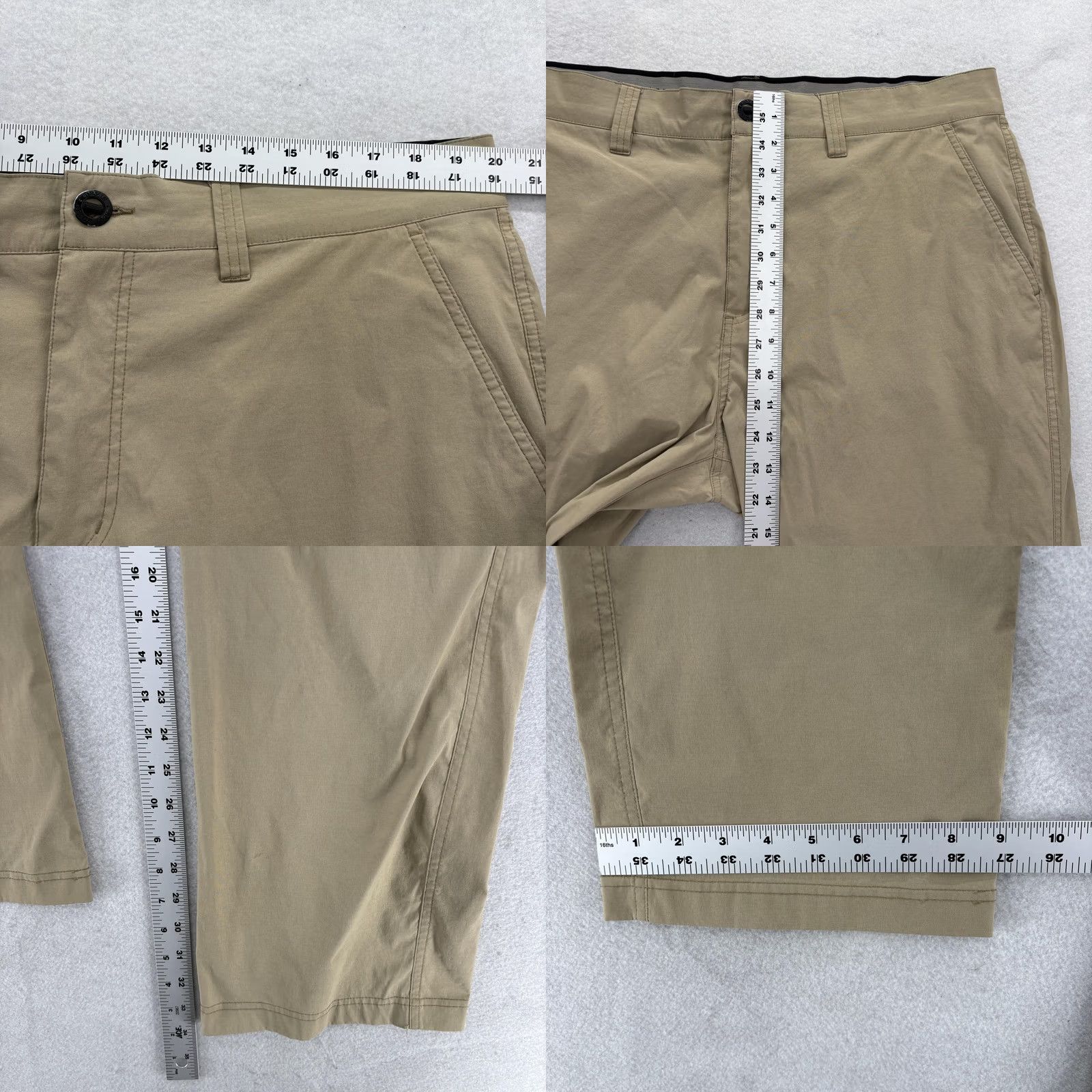 Orvis Orvis Pants Mens 40x34 Beige Stretch Nylon Water Resistant Travel Chino Size US 40 / EU 56 - 8 Thumbnail