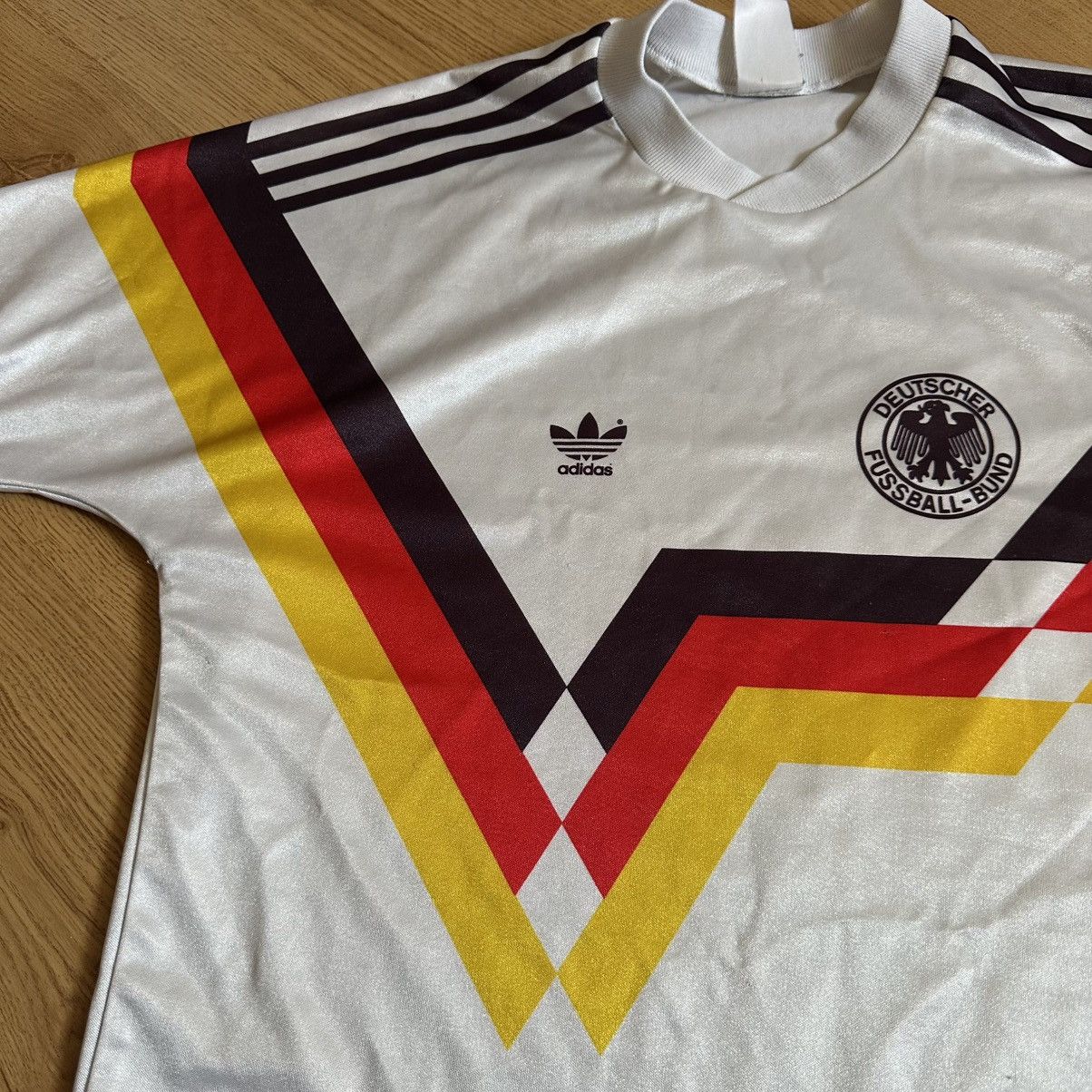 Adidas × Vintage Germany 1988 - 1990 Home football Adidas vintage shirt Size US S / EU 44-46 / 1 - 2 Thumbnail