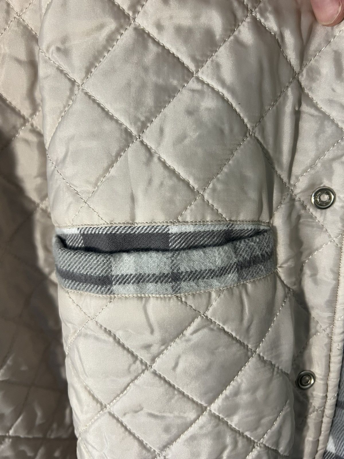JJJJound Jjjjound Quilted Plaid Jacket Gray and White Size US L / EU 52-54 / 3 - 7 Thumbnail