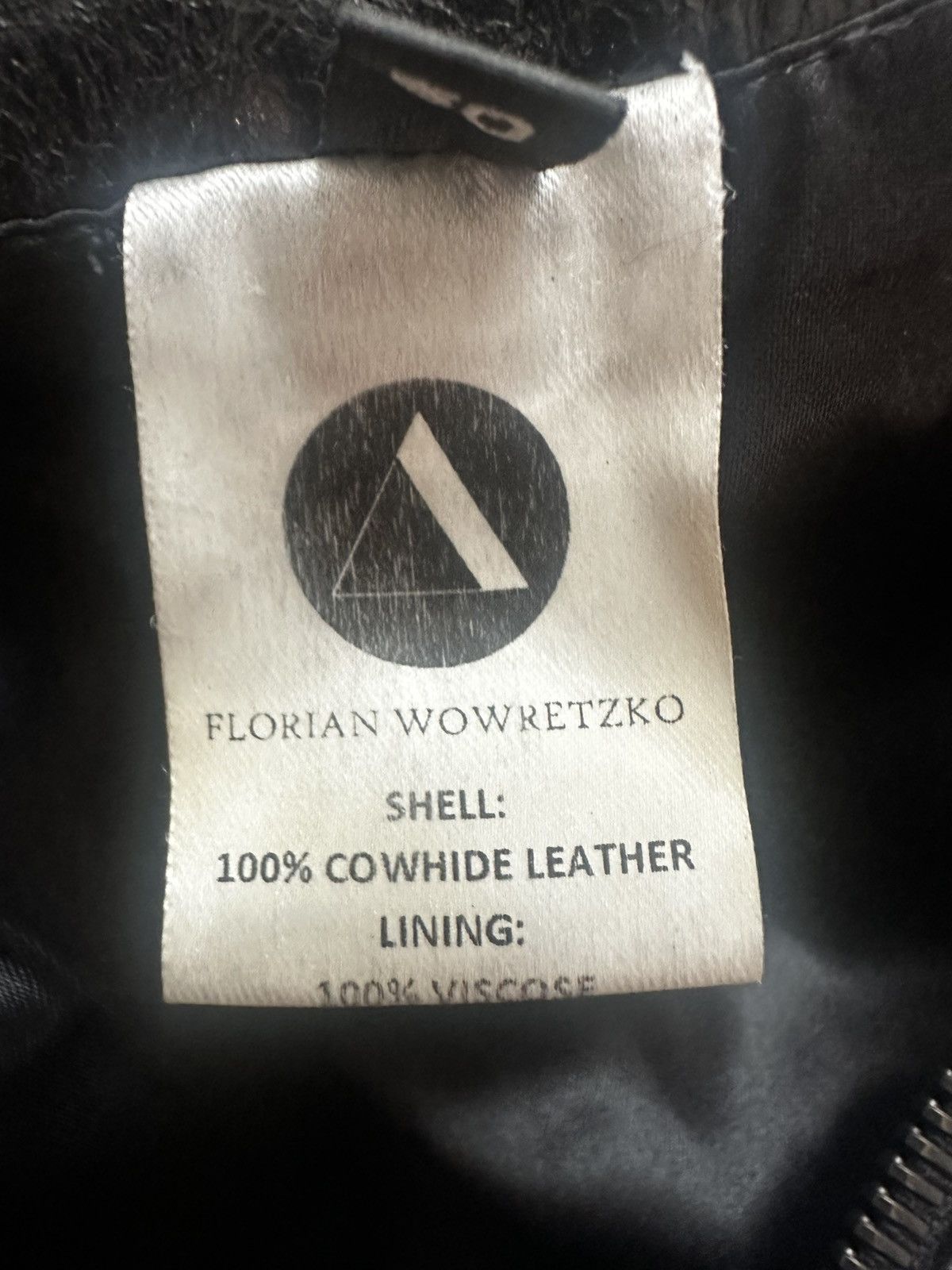 Other Long cowhide vest by Florian Wowretzko Size US L / EU 52-54 / 3 - 7 Thumbnail