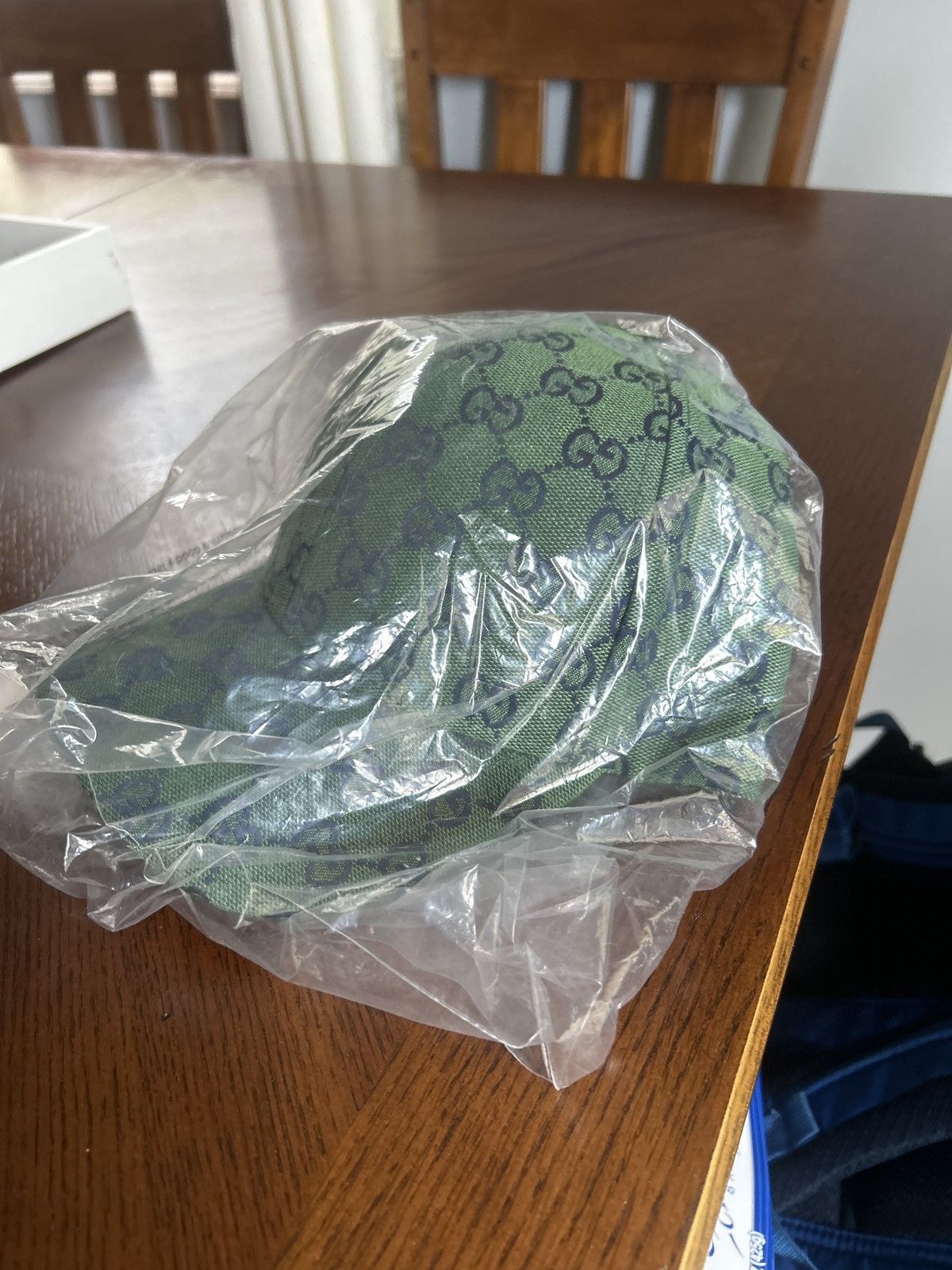 Imran Potato Imran Potato - Scammer hat - Green GG Monogram Size ONE SIZE - 2 Thumbnail