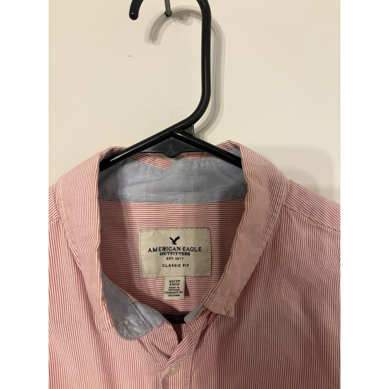 American Eagle Outfitters American Eagle Men’s Button-Down Shirt XS– Pre-Owned Size XS / US 0-2 / IT 36-38 - 6 Thumbnail