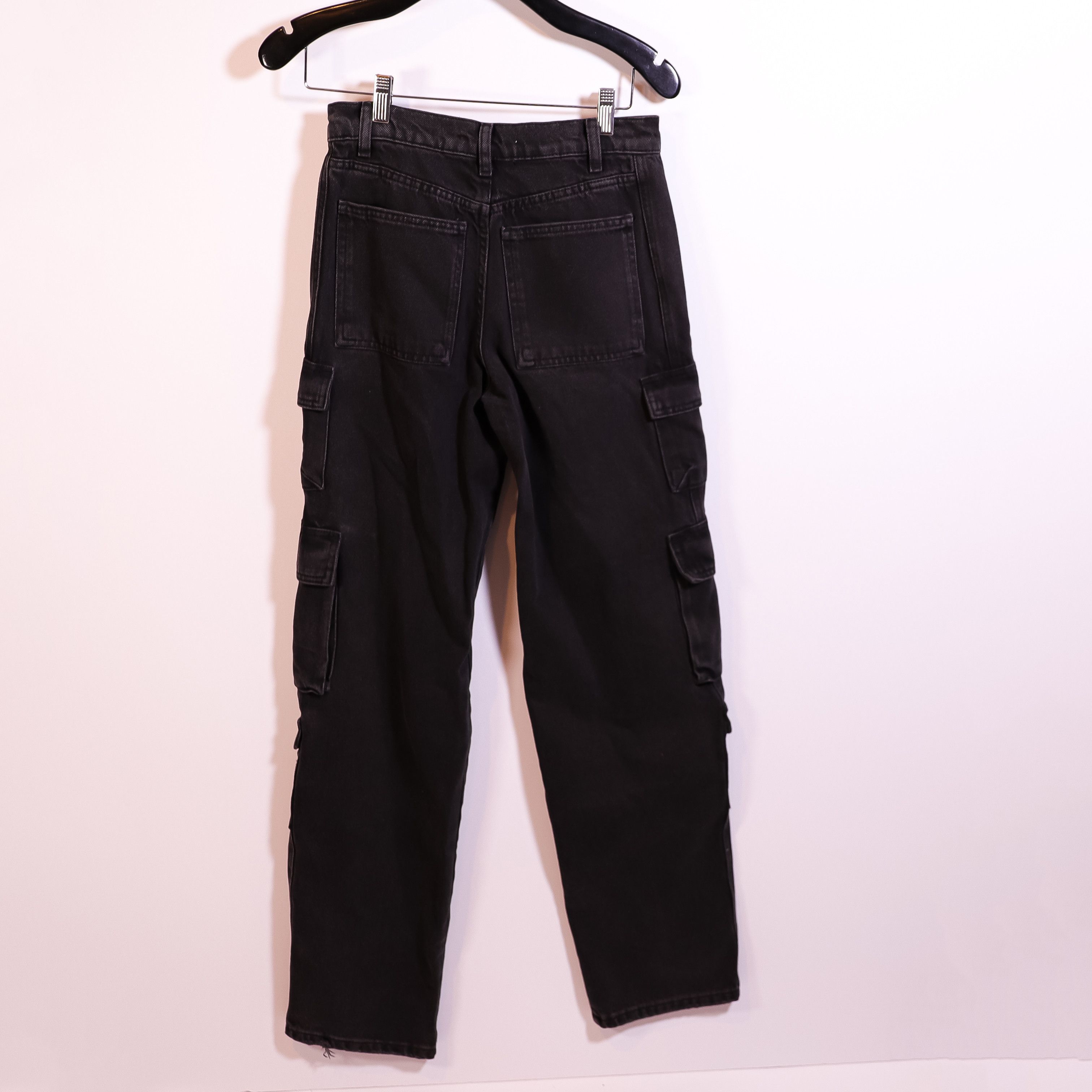 Zara Zara Cotton Stretch Cargo Army Multi Pocket Size 26" / US 2 / IT 38 - 4 Thumbnail