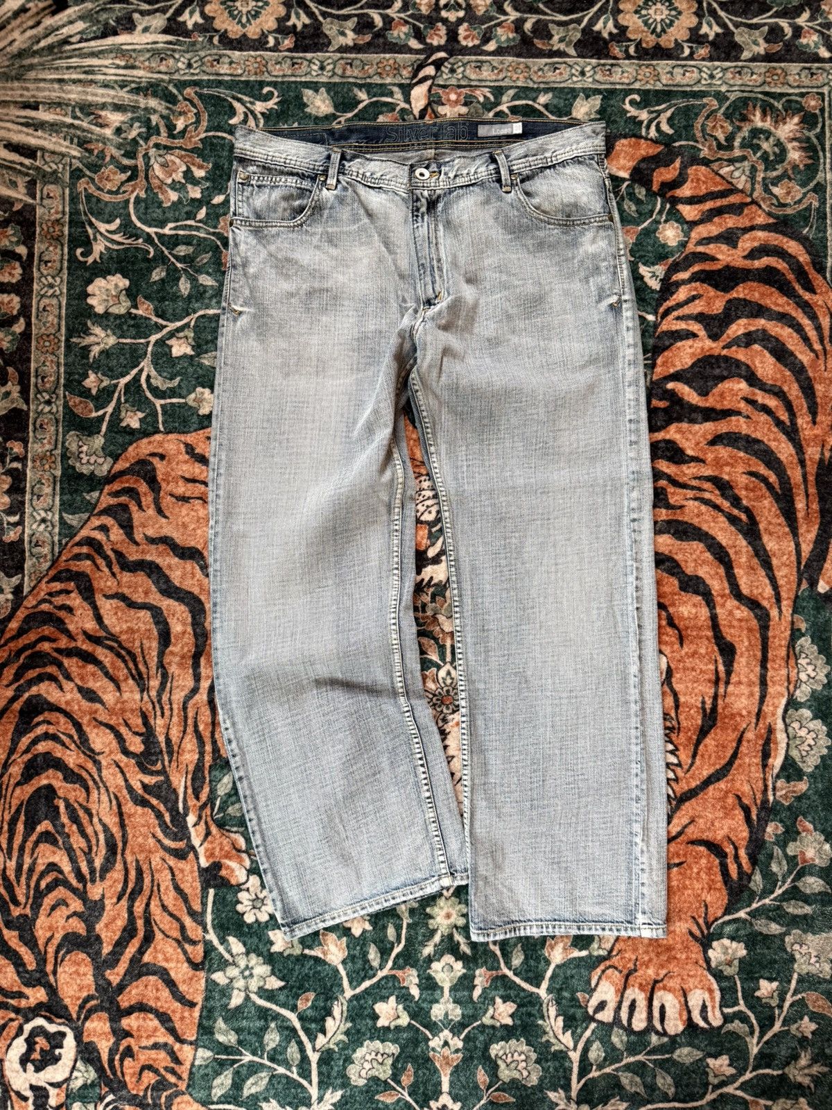 Levi's Vintage Clothing Vintage Levi Baggy Silver Tabs Size US 38 / EU 54 - 1 Thumbnail