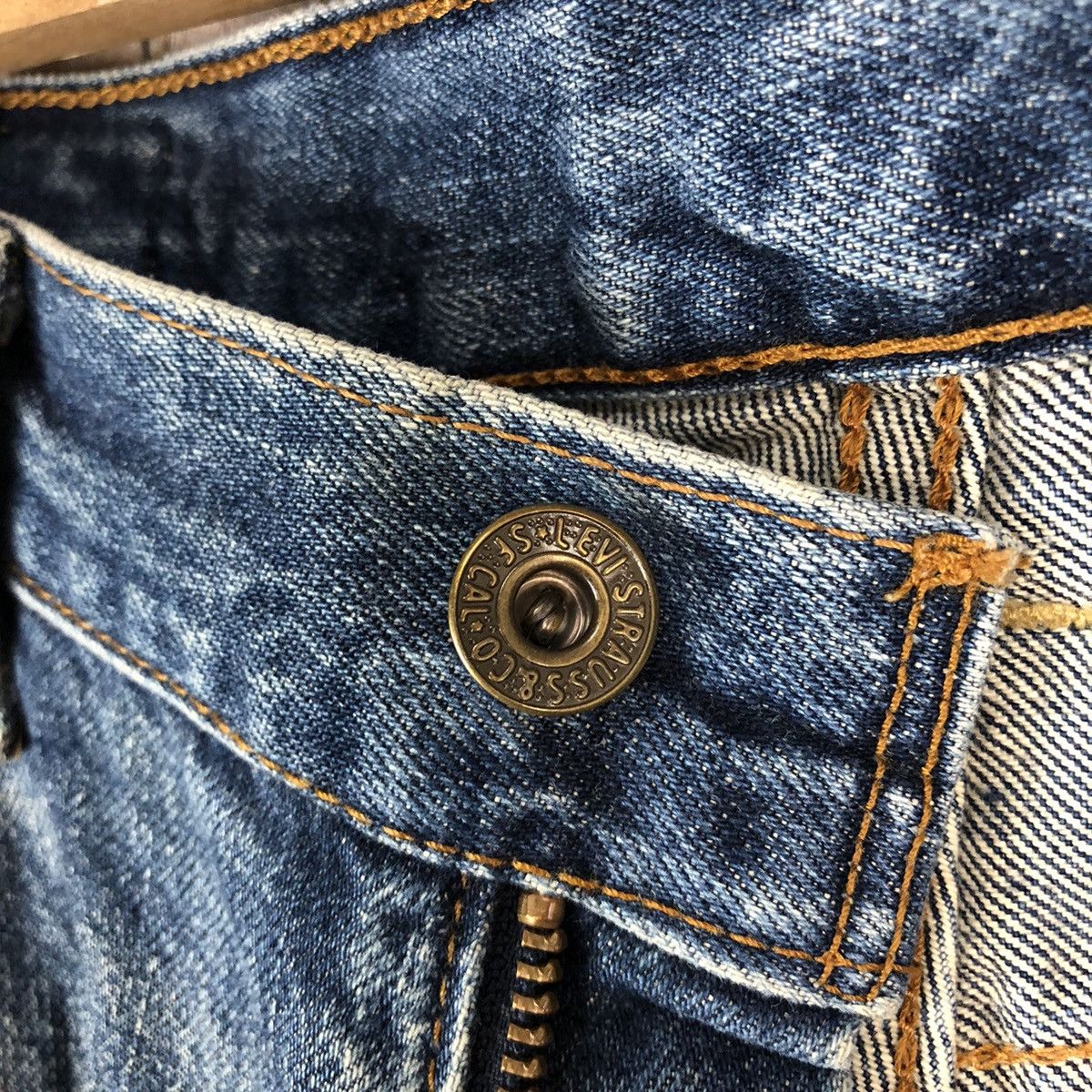 Levi's 503 Levis Blue faded Denim Pants #7572 Size US 34 / EU 50 - 13 Thumbnail