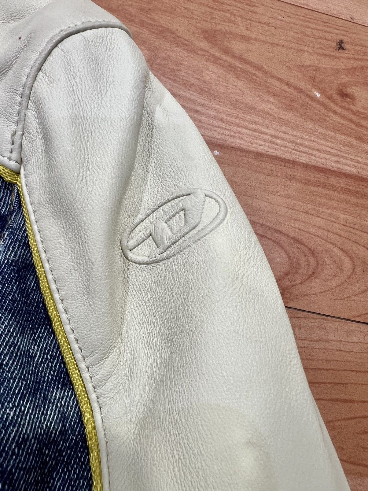 Diesel Diesel L-LEOPOL leather combination jacket Size US L / EU 52-54 / 3 - 2 Thumbnail