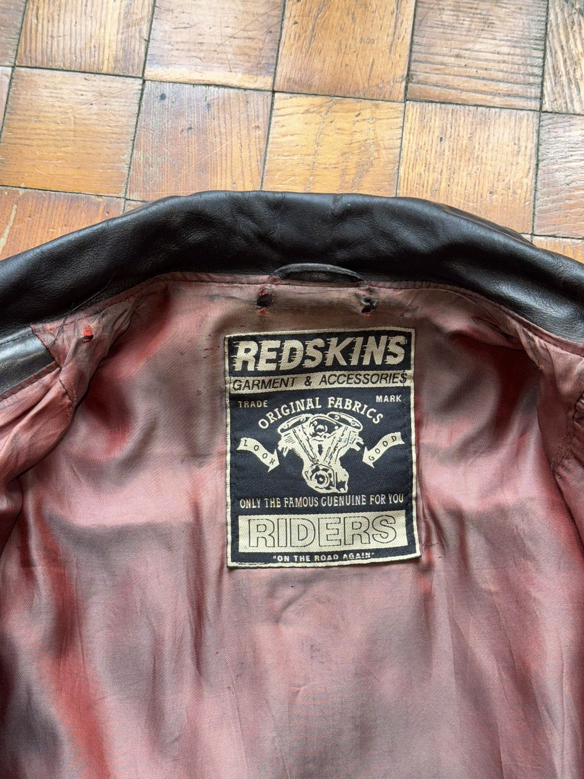 Other REDSKINS Steerhide Leather Jacket – Riders Patch Edition Size US L / EU 52-54 / 3 - 15 Thumbnail