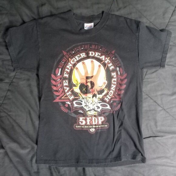 Band Tees Five Finger Death Punch Way Of The Fist T-Shirt Size US S / EU 44-46 / 1 - 2 Thumbnail