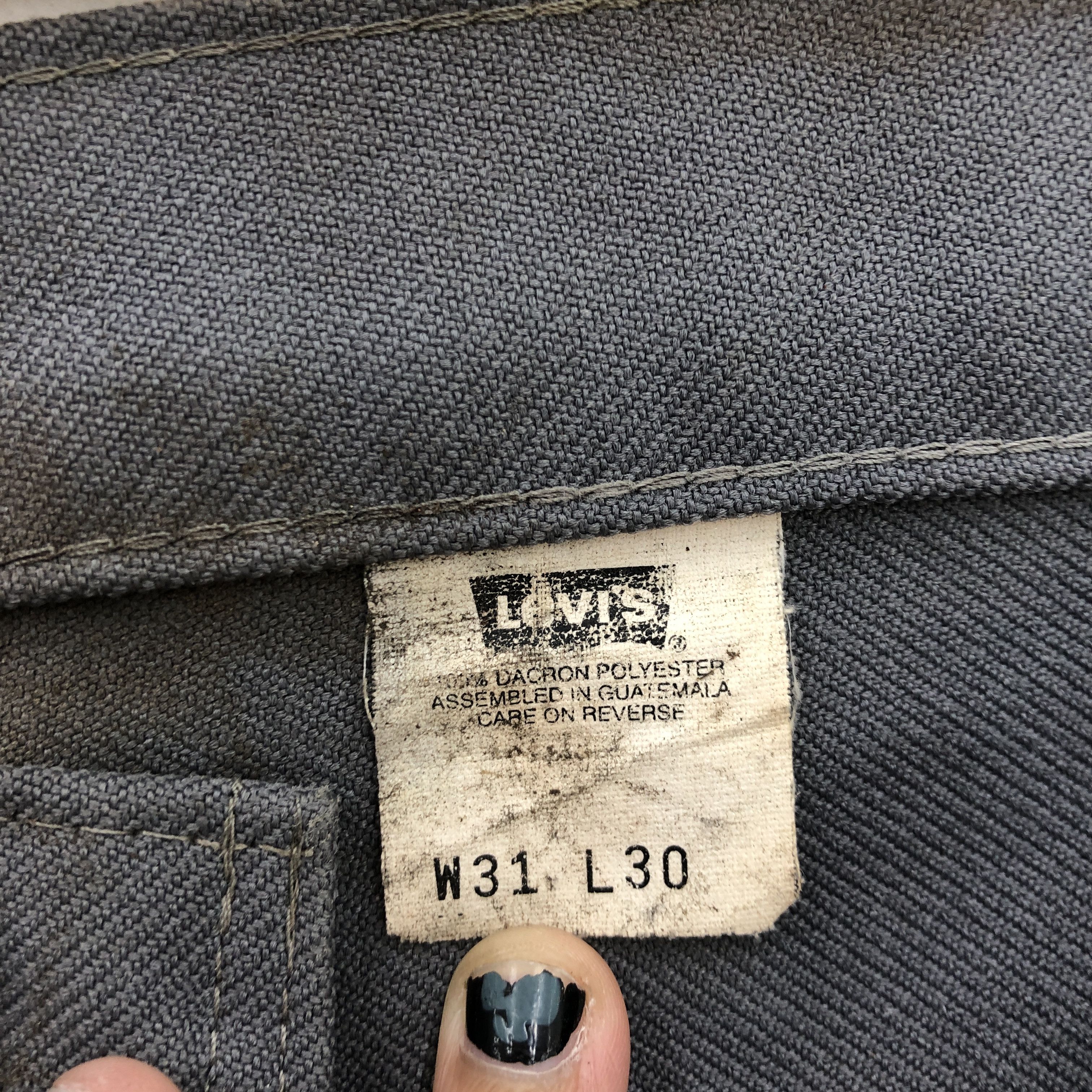 Levi's Vintage Levi's Dirty Sta Press Jeans Levis 977 Denim Pants Size US 30 / EU 46 - 8 Thumbnail