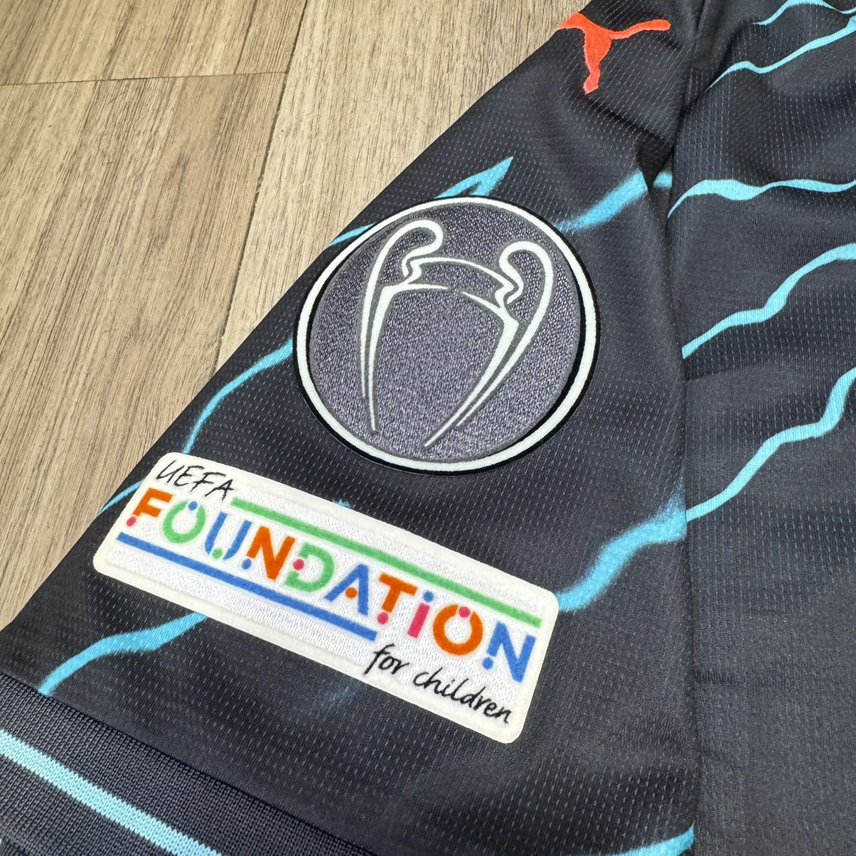 Puma Manchester City 23/24 C/L away shirt #11 Doku Size US L / EU 52-54 / 3 - 5 Thumbnail