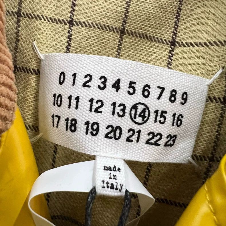 Maison Margiela Maison Margiela Yellow double-breasted coat Size US S / EU 44-46 / 1 - 4 Thumbnail