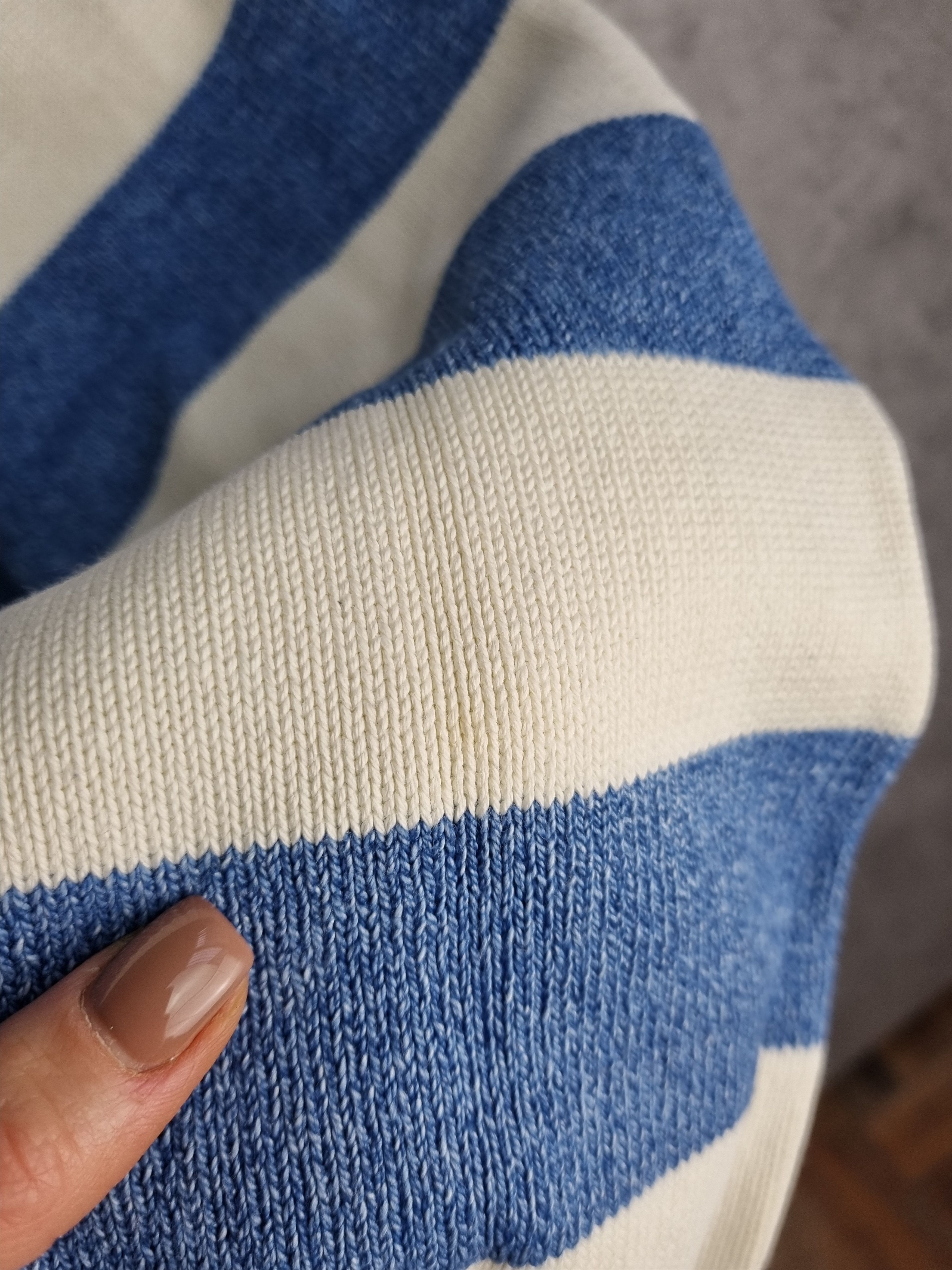 Burberry × Burberry Prorsum × Vintage Burberrys Blues Striped Sweater Size US L / EU 52-54 / 3 - 11 Thumbnail