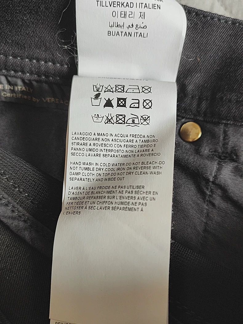 Versace Versace Black jeans Size US 30 / EU 46 - 9 Thumbnail