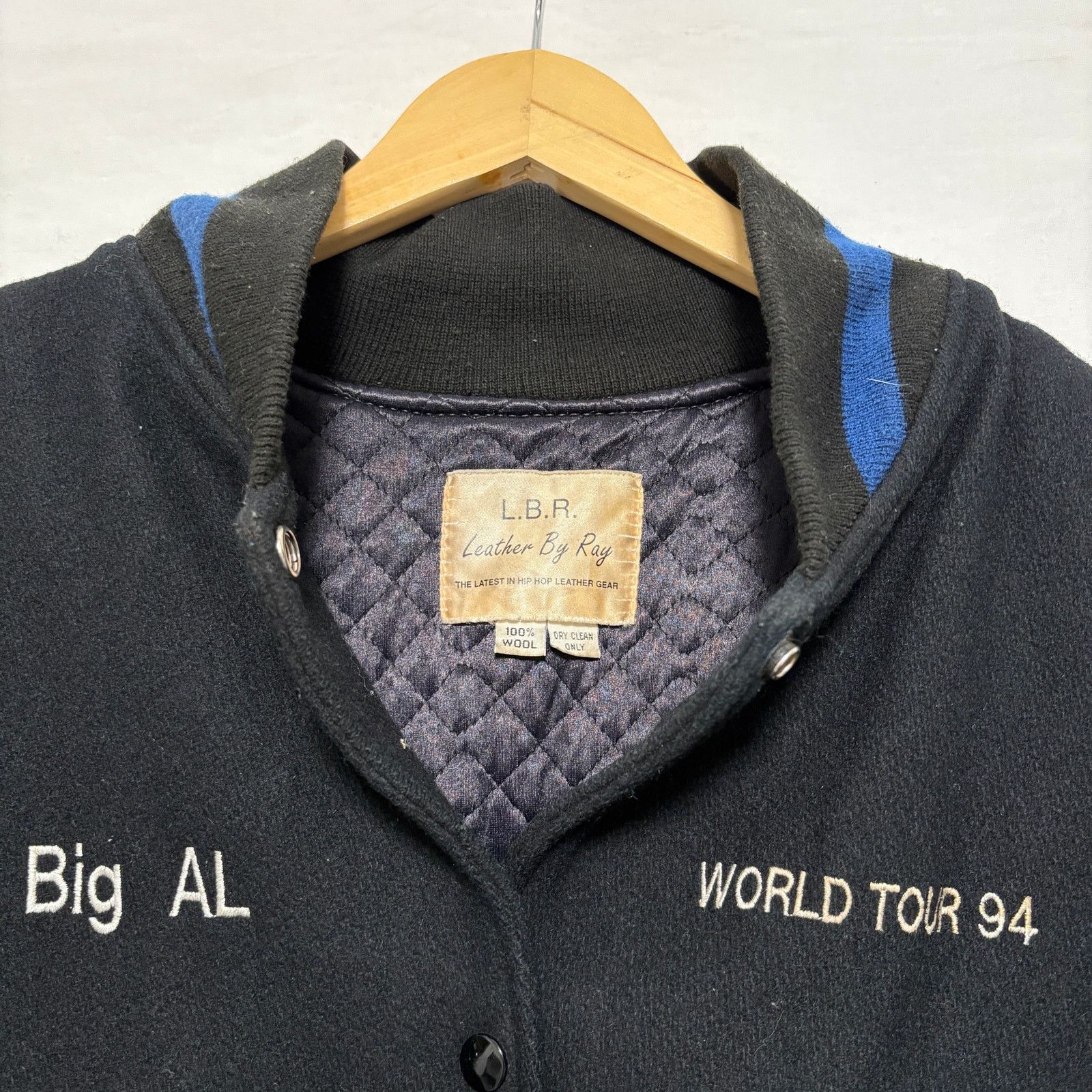 Other VTG 90's 1994 R. Kelly 12 Play Tour Varsity Jacket Black XL Size US XL / EU 56 / 4 - 2 Thumbnail