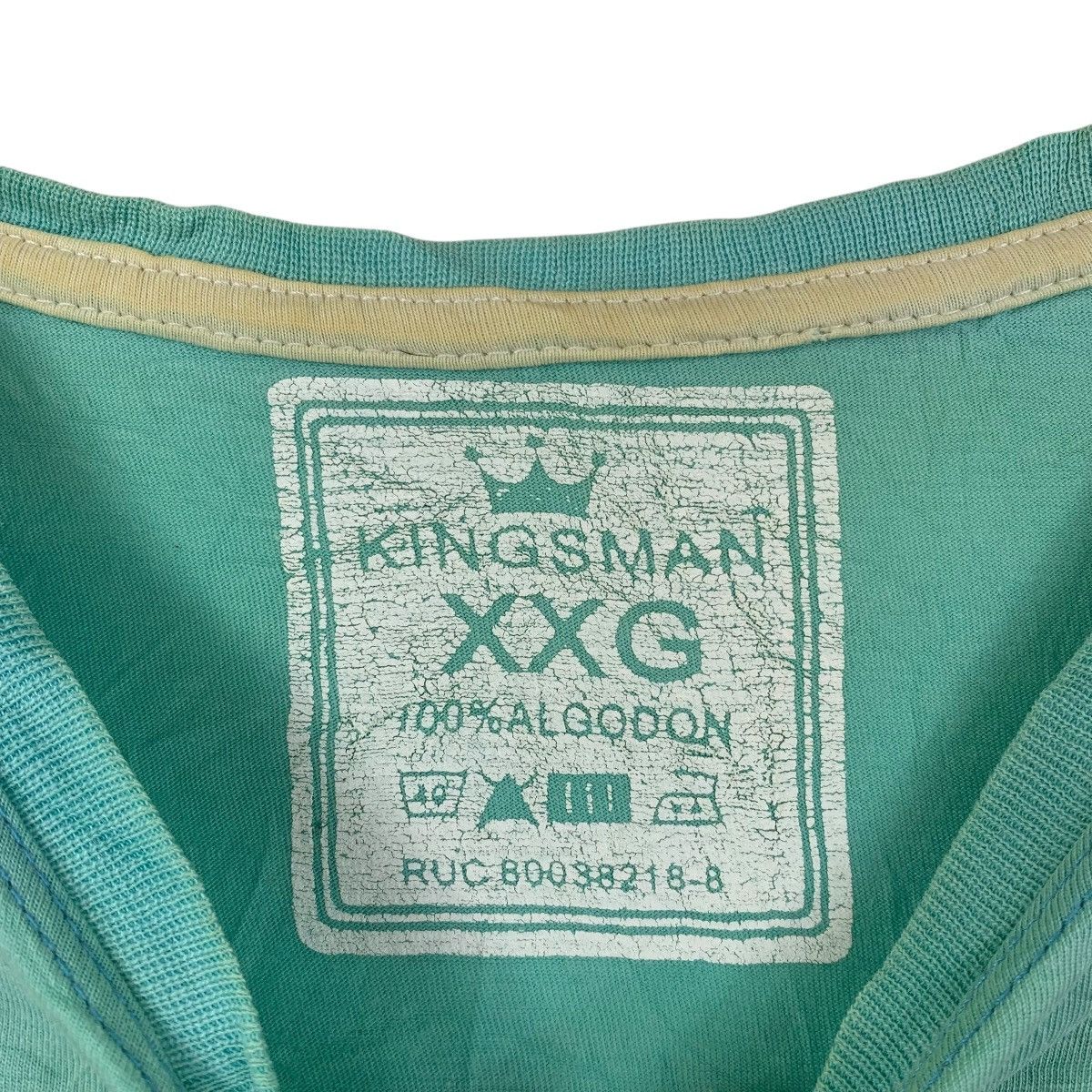 Kingsman Kingsmen Republic Authority Motorcycle Tee Shirt Green Size US M / EU 48-50 / 2 - 3 Thumbnail