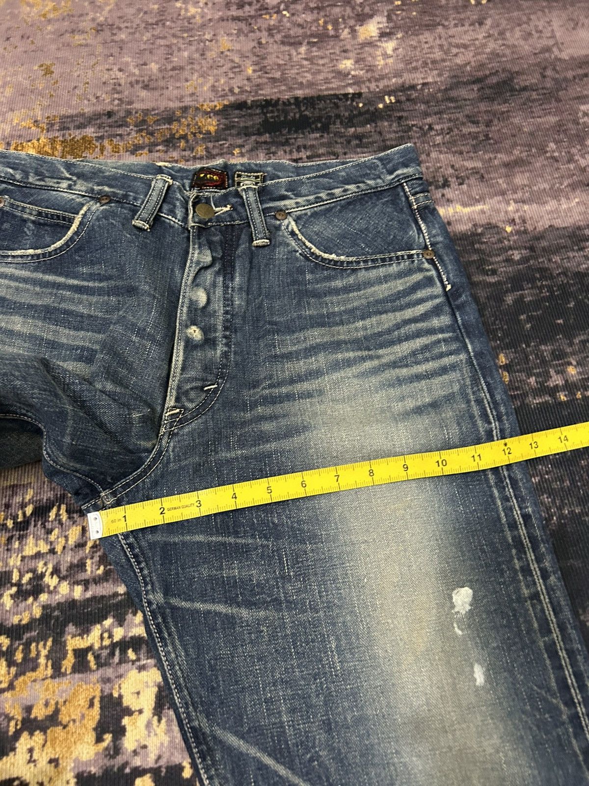 Lee Lee Riders X Okuda Japan Selvedge Jeans Size US 32 / EU 48 - 20 Thumbnail