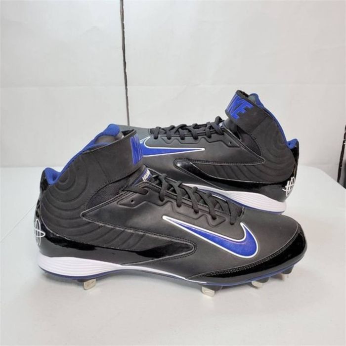 Nike huarache strike outlet mid metal baseball cleats