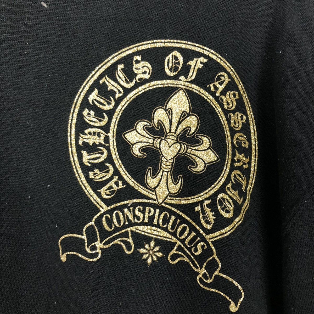 Japanese Brand 🔥VINTAGE SWEATSHIRT CONSPICUOUS CROSS BIG LOGO DESIGN Size US M / EU 48-50 / 2 - 14 Thumbnail
