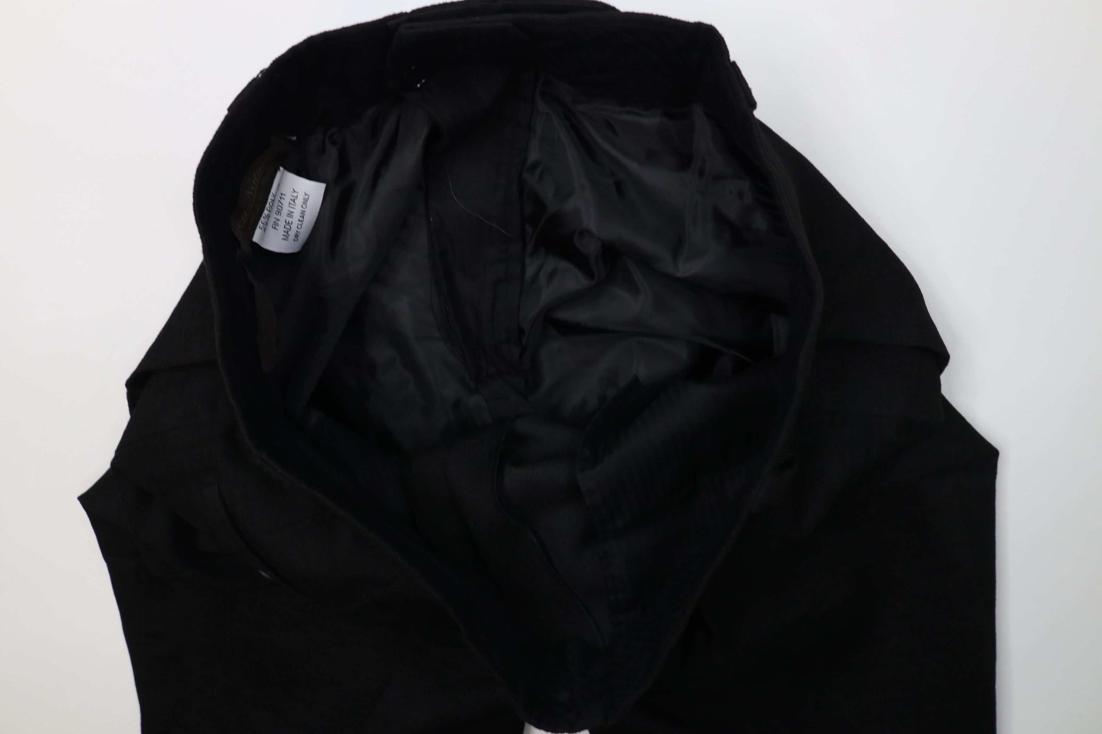 Vintage Vintage 90s Y2K Streetwear Corduroy Wide Leg Pants Black Size US 38 / EU 54 - 9 Thumbnail