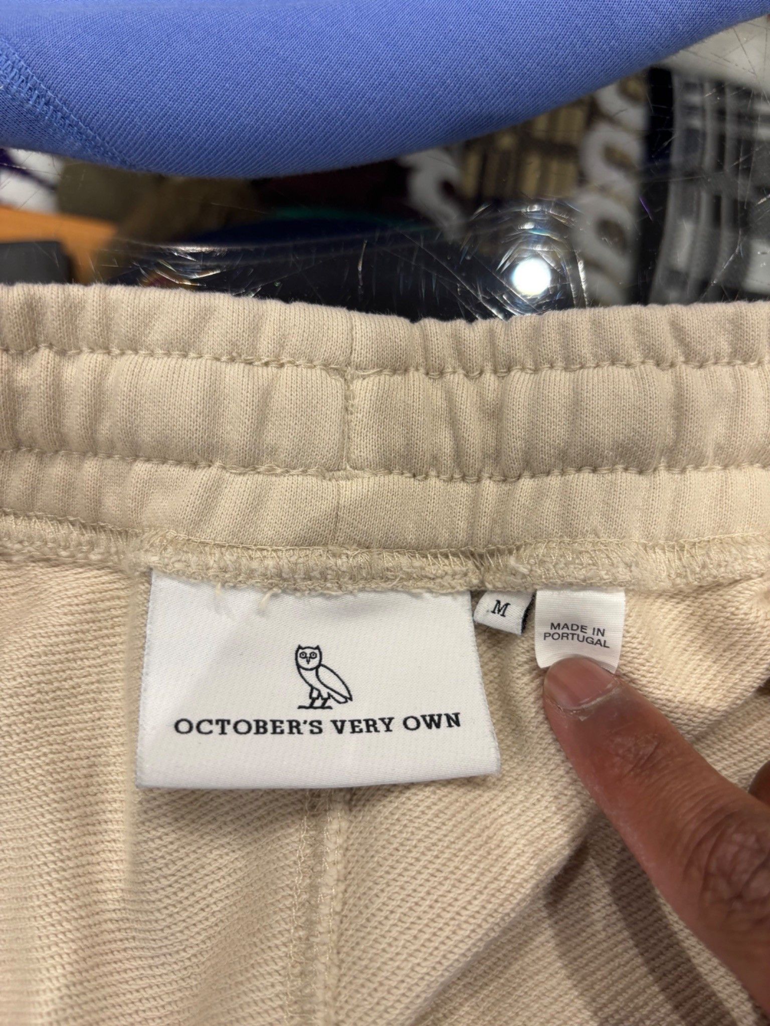 October's Very Own OVO Classic Sweatpant Sandstone Size US 29 - 3 Thumbnail