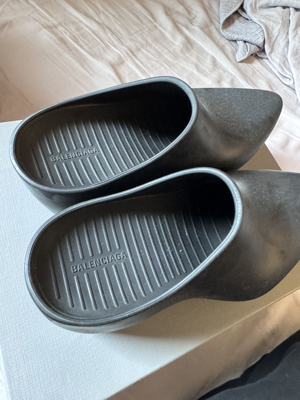 Balenciaga Balenciaga Rubber Technoclog Size 42 Size US 9 / EU 42 - 10 Thumbnail