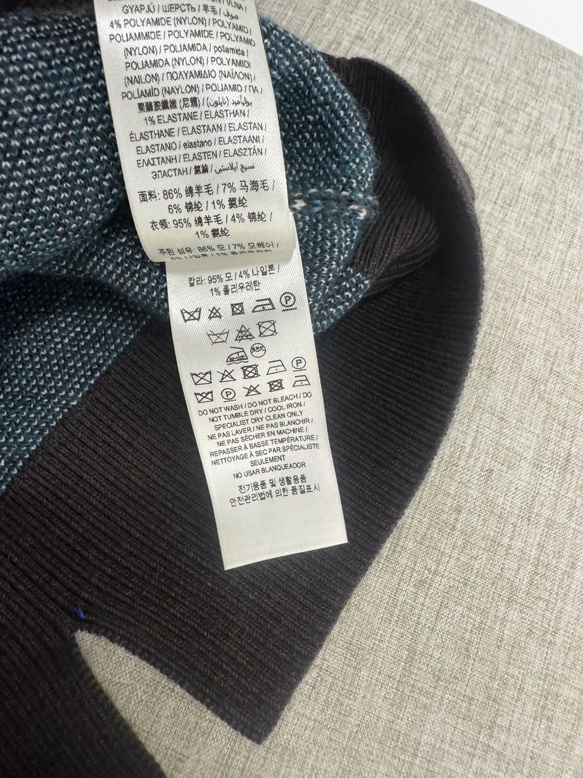 Burberry Burberry Nova Check Wool-Blend Sweater Size M / US 6-8 / IT 42-44 - 9 Thumbnail