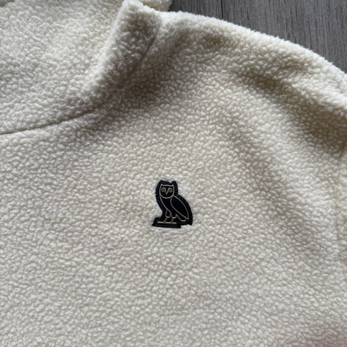 October's Very Own Cream Fleece Hoodie Size US L / EU 52-54 / 3 - 2 Thumbnail