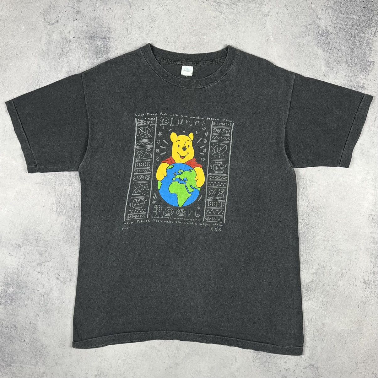 Disney Vintage Winnie Pooh y2k Disney cartoon tee 90’s Size US M / EU 48-50 / 2 - 2 Thumbnail