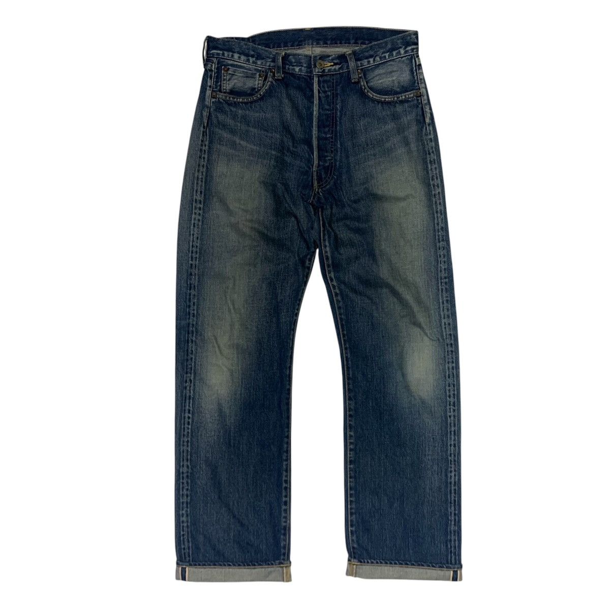 Japanese Brand × Vintage Old summer japan redline denim jeans Size US 36 / EU 52 - 1 Thumbnail