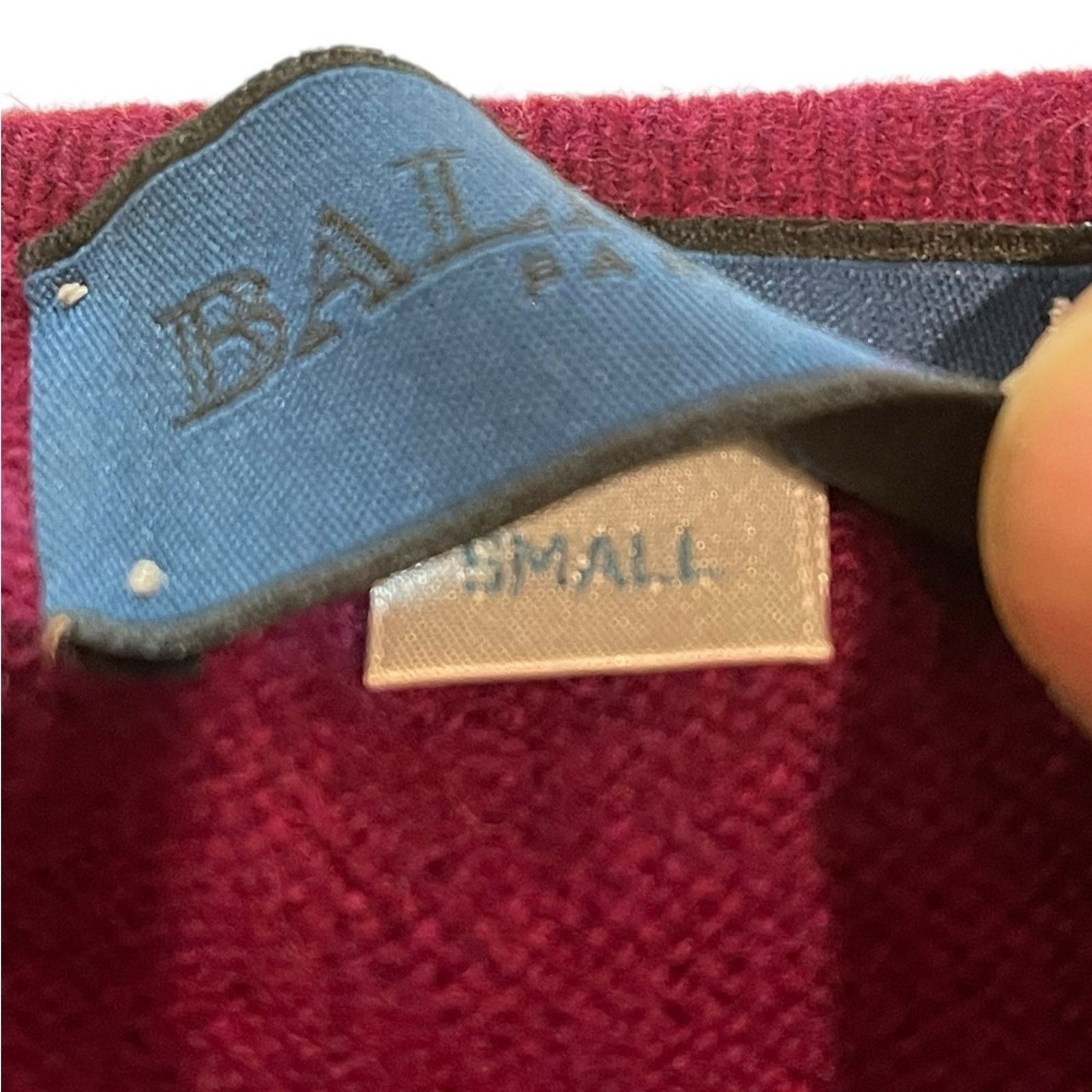 Balmain Balmain Paris Vintage Cashmere SweaterSize: S Size S / US 4 / IT 40 - 5 Thumbnail