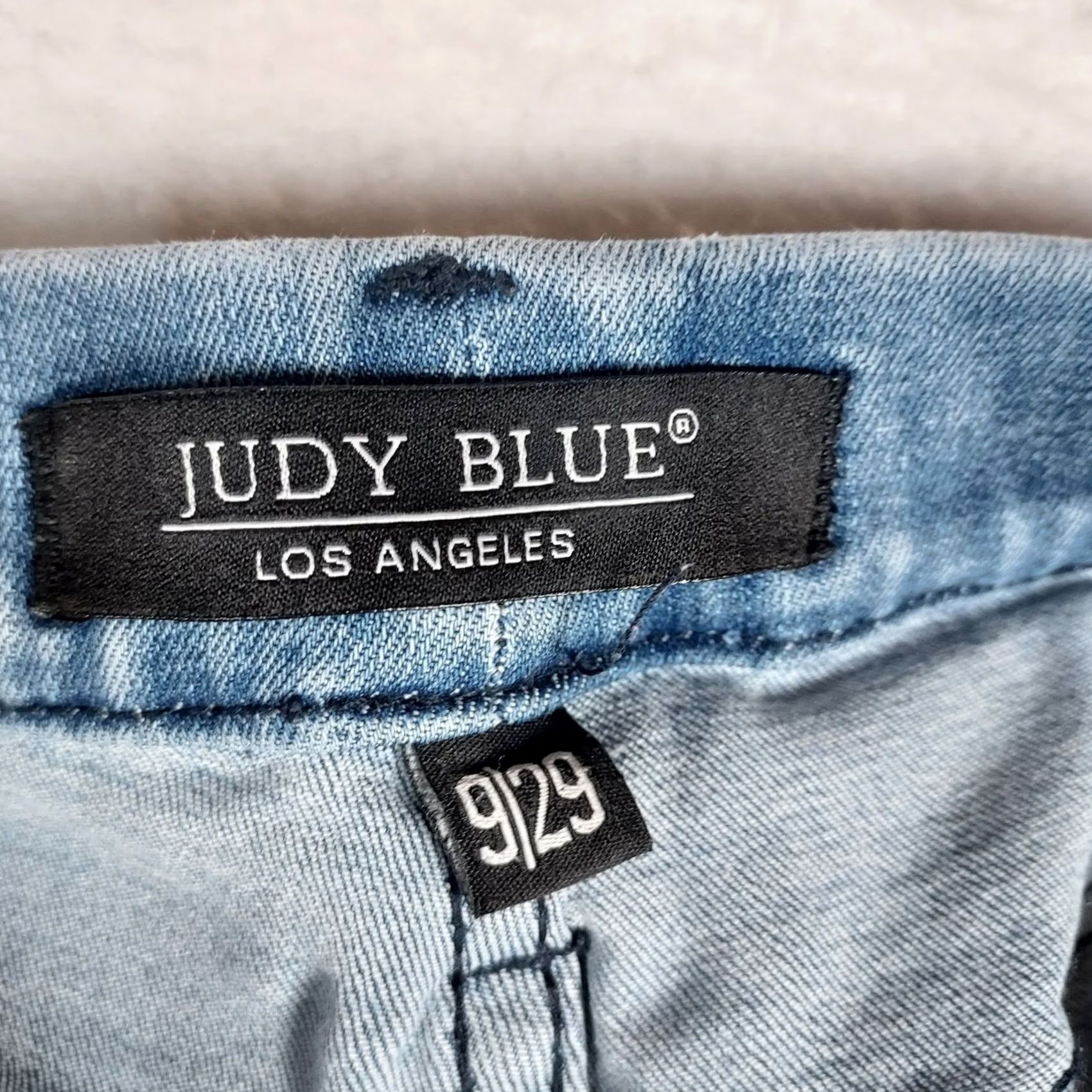 Denime Judy Blue Women’s Jeans 9/29 Medium Wash Skinny Stretch Denim 5-Pocket Blue Regular Size M Adults Girls? Size 32" / US 10 / IT 46 - 6 Thumbnail