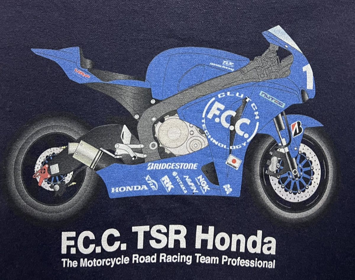Honda × Vintage VINTAGE F.C.C. TSR HONDA SWEATSHIRT Size US M / EU 48-50 / 2 - 3 Thumbnail