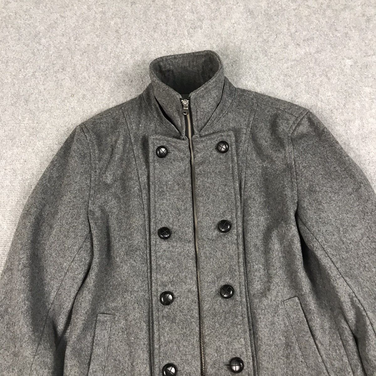 Japanese Brand × Michel Klein MICHEL KLEIN ZIPPER WOOL JACKET Size US M / EU 48-50 / 2 - 3 Thumbnail