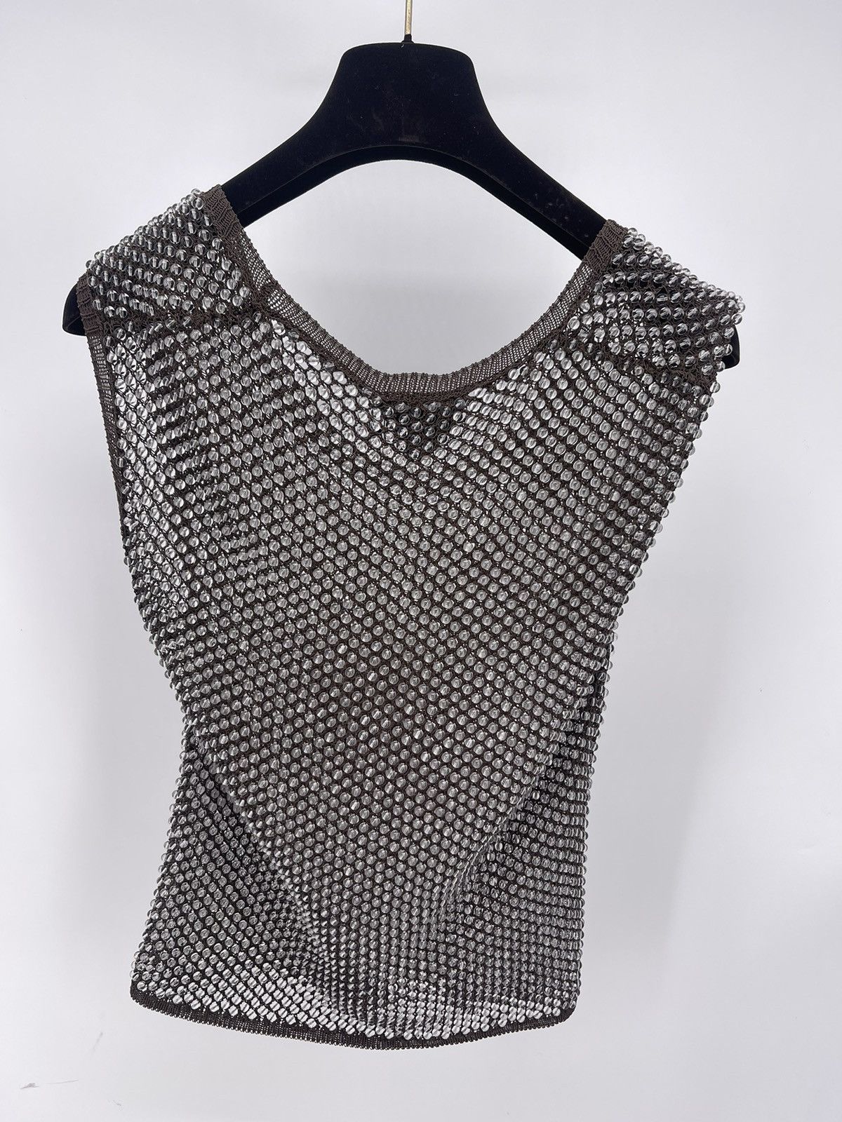 Bottega Veneta Bottega Veneta Beaded Tank Top Size S RRP $9k Size US S / EU 44-46 / 1 - 2 Thumbnail