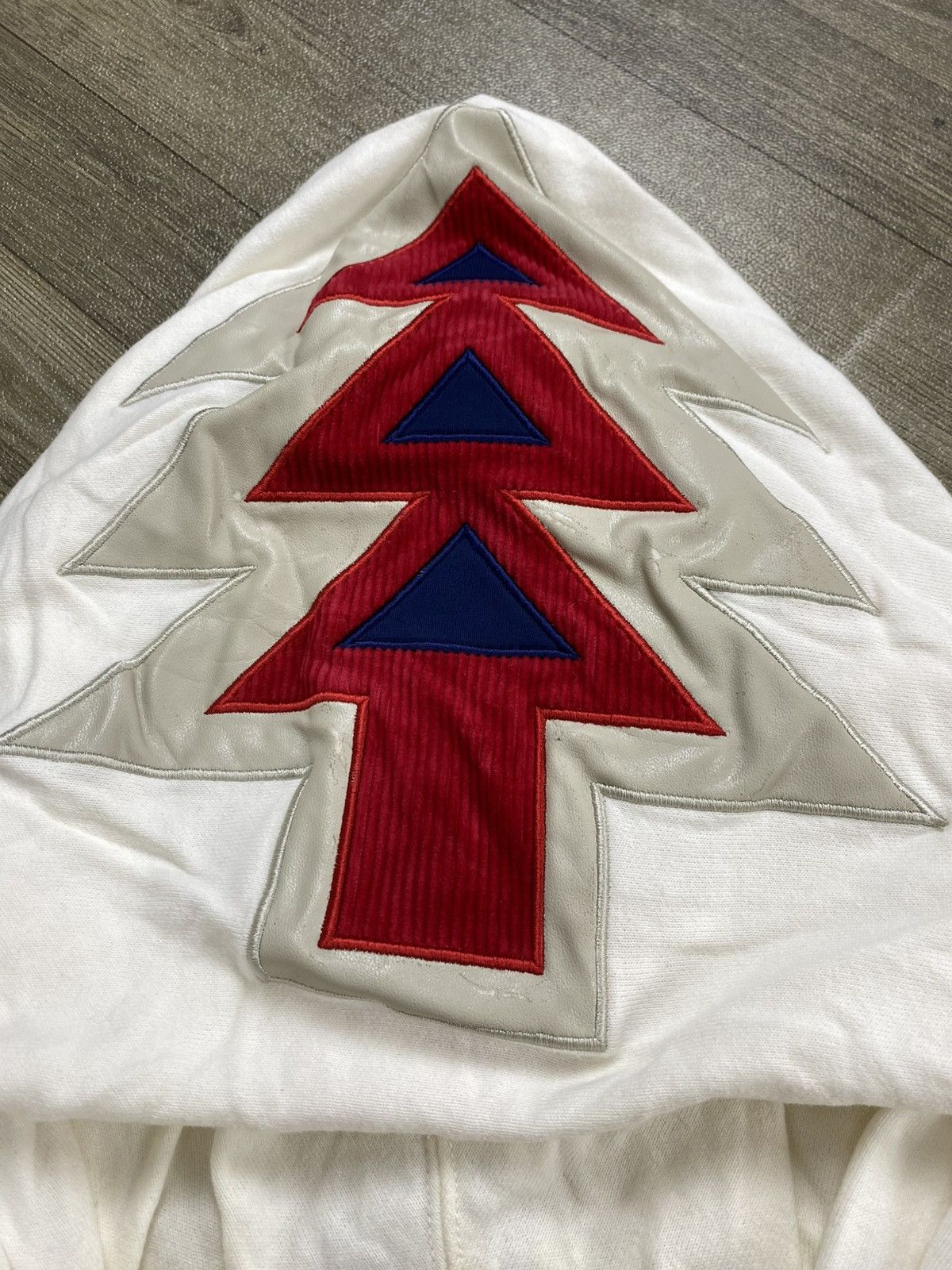 mercibeaucoup Vintage Mercibeaucoup Issey Miyake Festive Tree Zip Hoodie Size US L / EU 52-54 / 3 - 8 Thumbnail