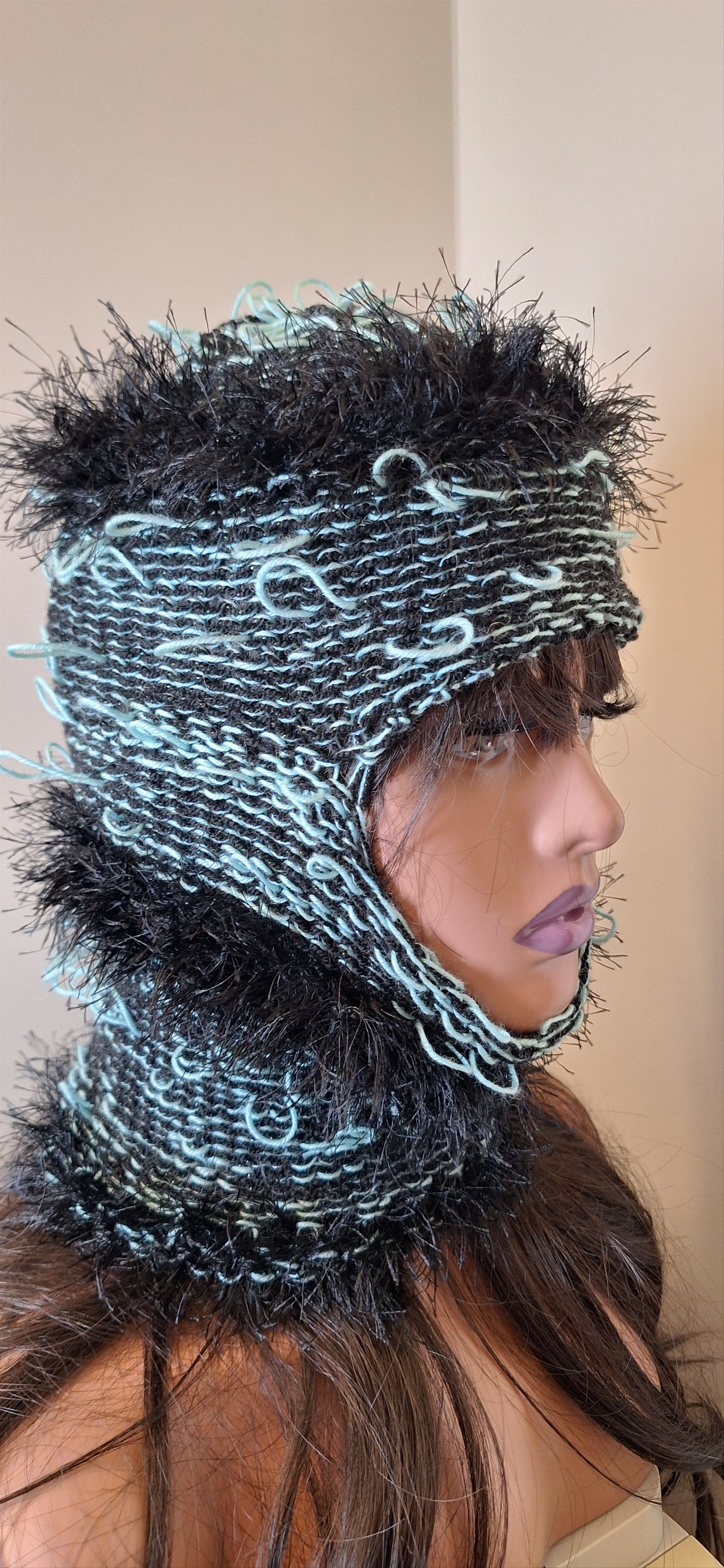 Other Fiber Riot 03 – Mint Loops Balaclava Size ONE SIZE - 3 Thumbnail