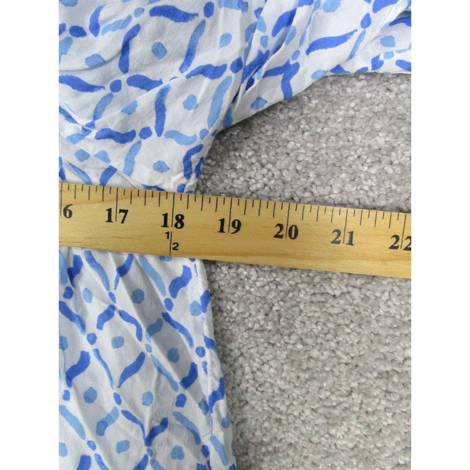 Lilly Pulitzer Lilly Pulitzer Shirt Womens Small Blue White Blouse Size S / US 4 / IT 40 - 6 Thumbnail