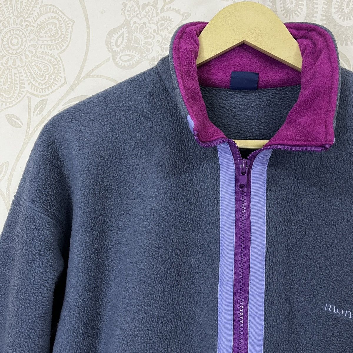 Montbell × Vintage Montbell Fleece With Extra Hidden Windbreaker Cover Size US M / EU 48-50 / 2 - 9 Thumbnail