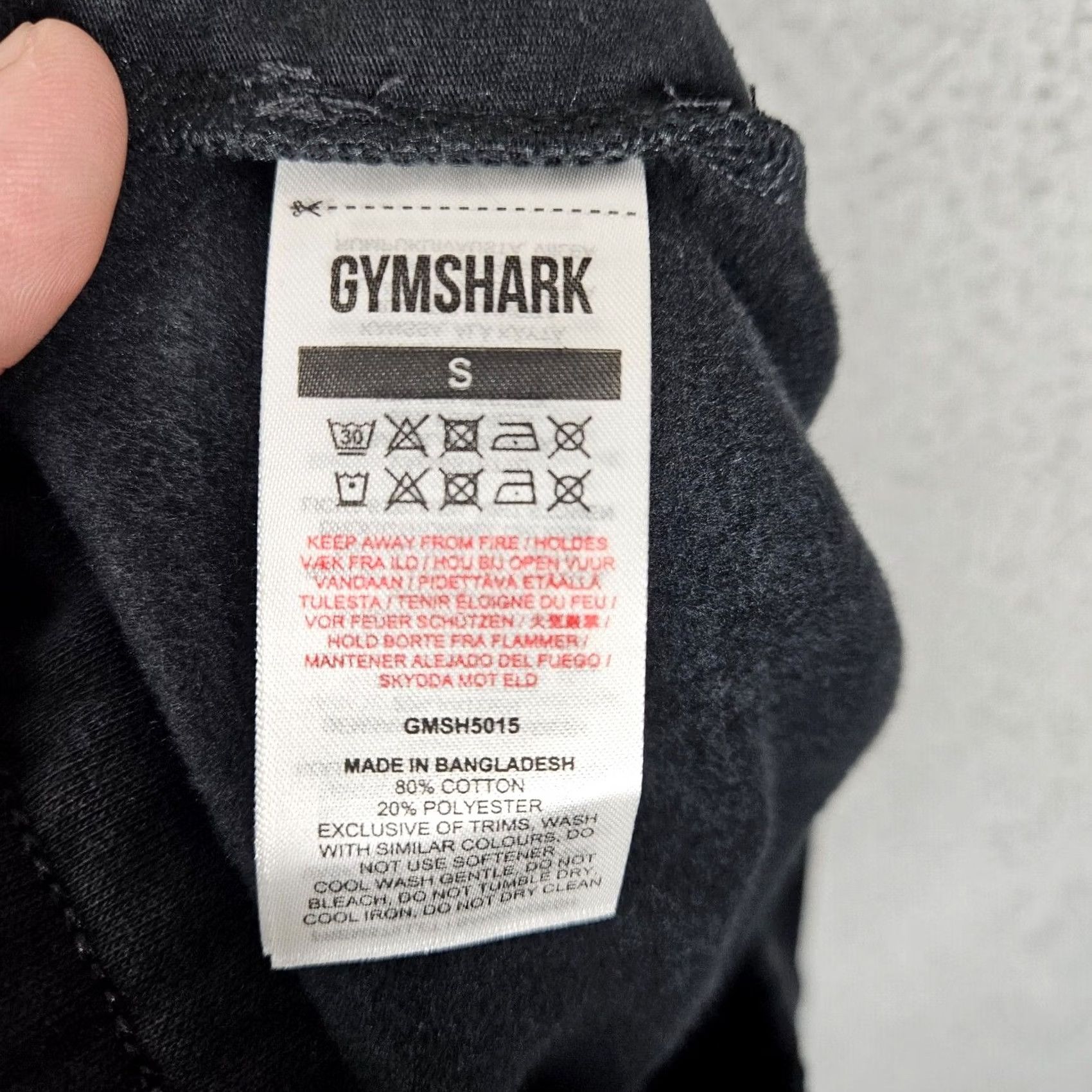 Gymshark Gymshark Men’s Crest Slim fit Sweatshort Black Sz S Size US 29 - 7 Thumbnail