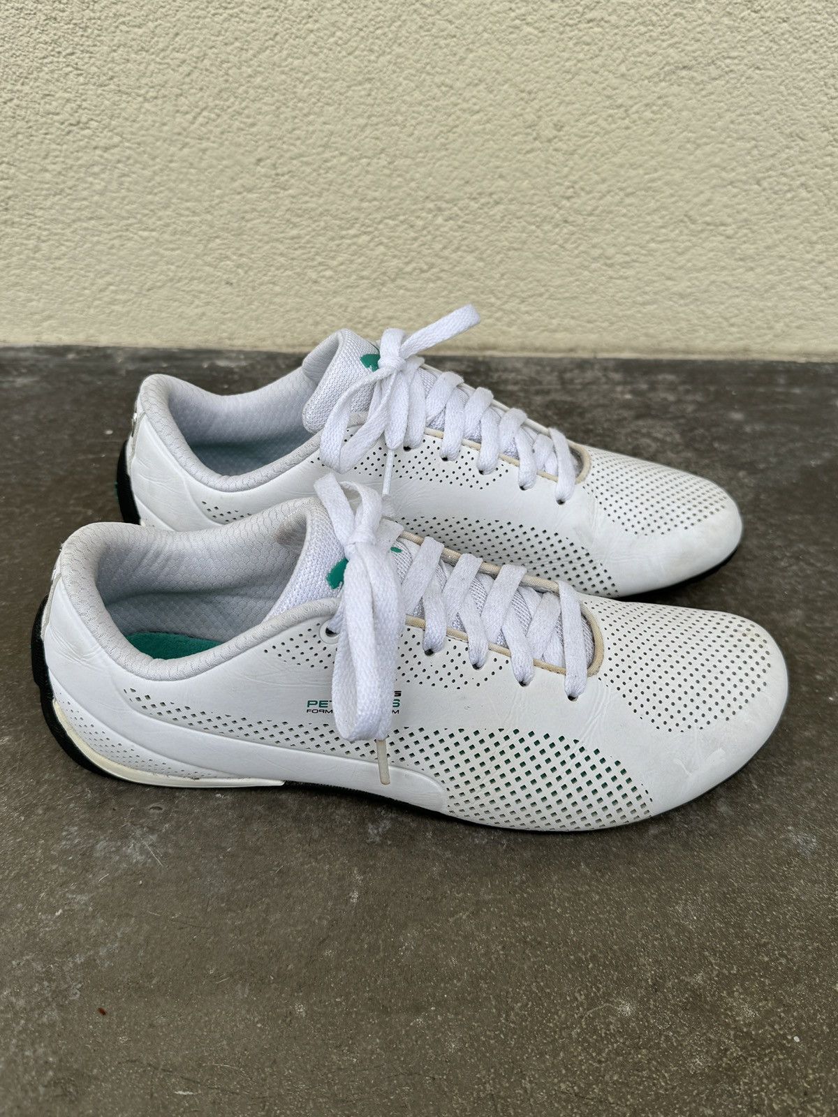 Puma Puma vintage Mercedes AMG Speedcat y2k Rare Moto Sneakers Size US 9.5 / EU 42-43 - 5 Thumbnail