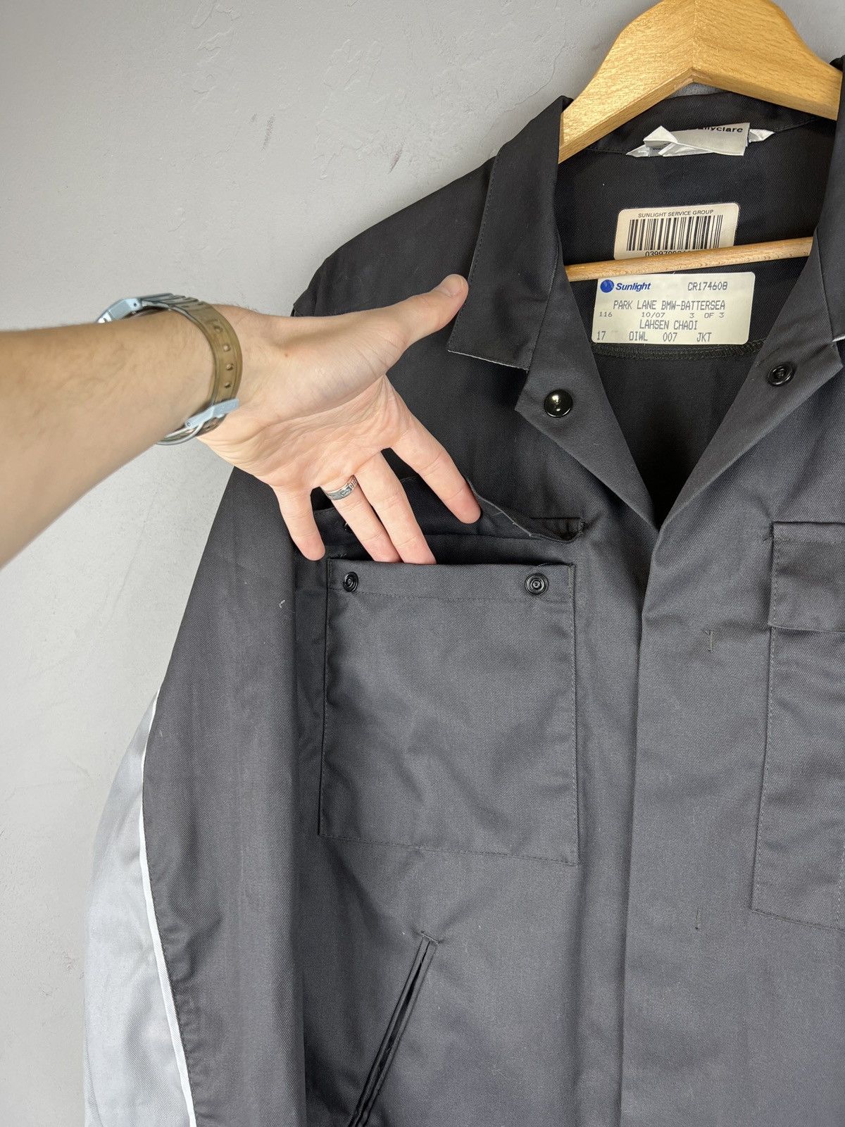 BMW × Vintage Vintage Licensed BMW Service multi pocket Jacket Y2K Size US L / EU 52-54 / 3 - 9 Thumbnail