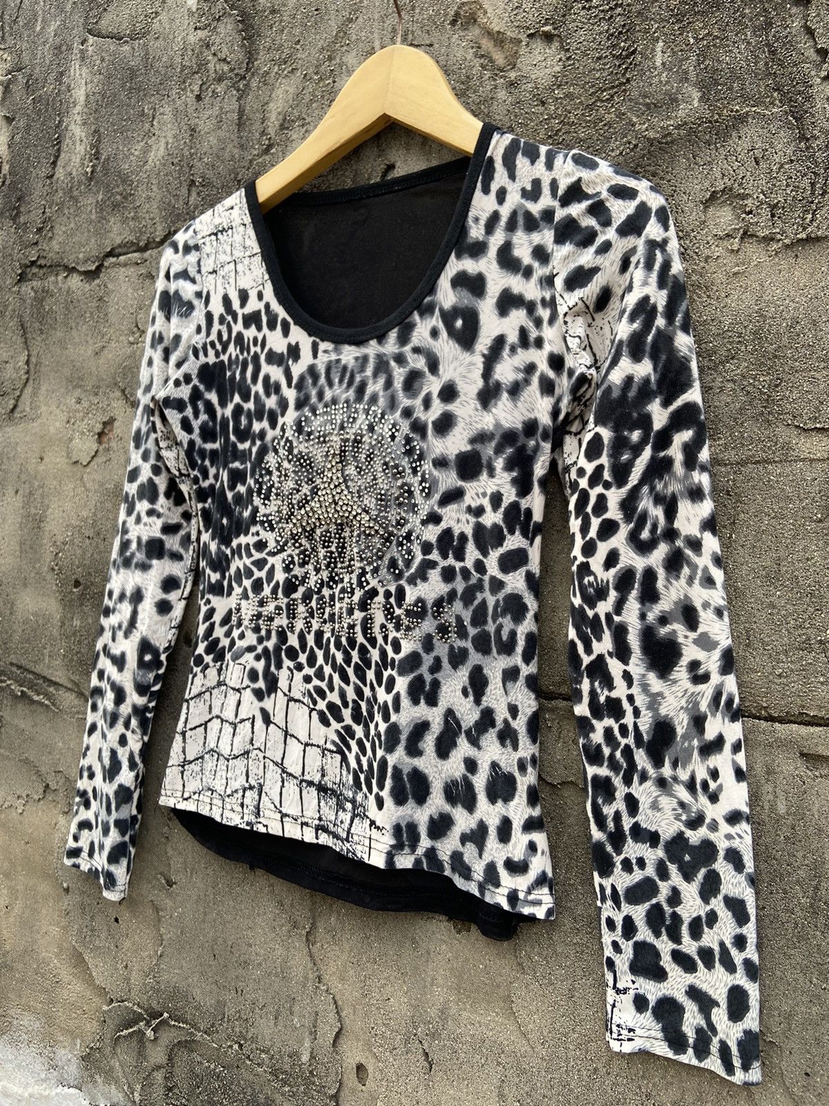 Beauty Beast × If Six Was Nine × Japanese Brand 2000s leopad women blouses Size S / US 4 / IT 40 - 4 Thumbnail