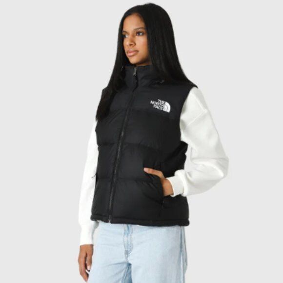 The North Face North Face Black Nuptse Down Puffer Vest - 700-fill, Large Size L / US 10 / IT 46 - 1 Thumbnail