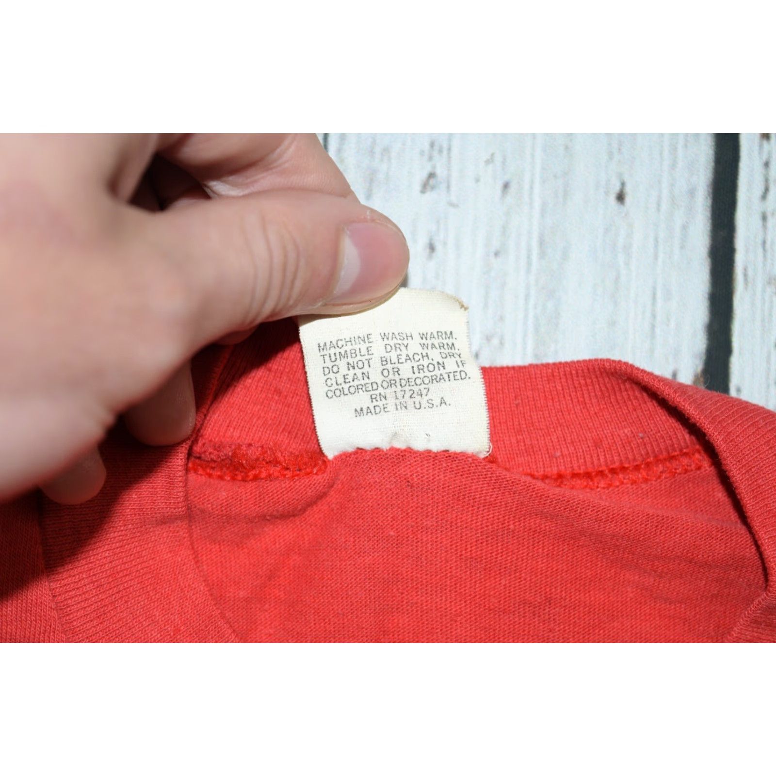 Vintage VINTAGE 80s SPECIAL OLYMPICS VOLUNTEER Coca-Cola Advertising Men's T-Shirt M Red Stedman Size US M / EU 48-50 / 2 - 7 Thumbnail