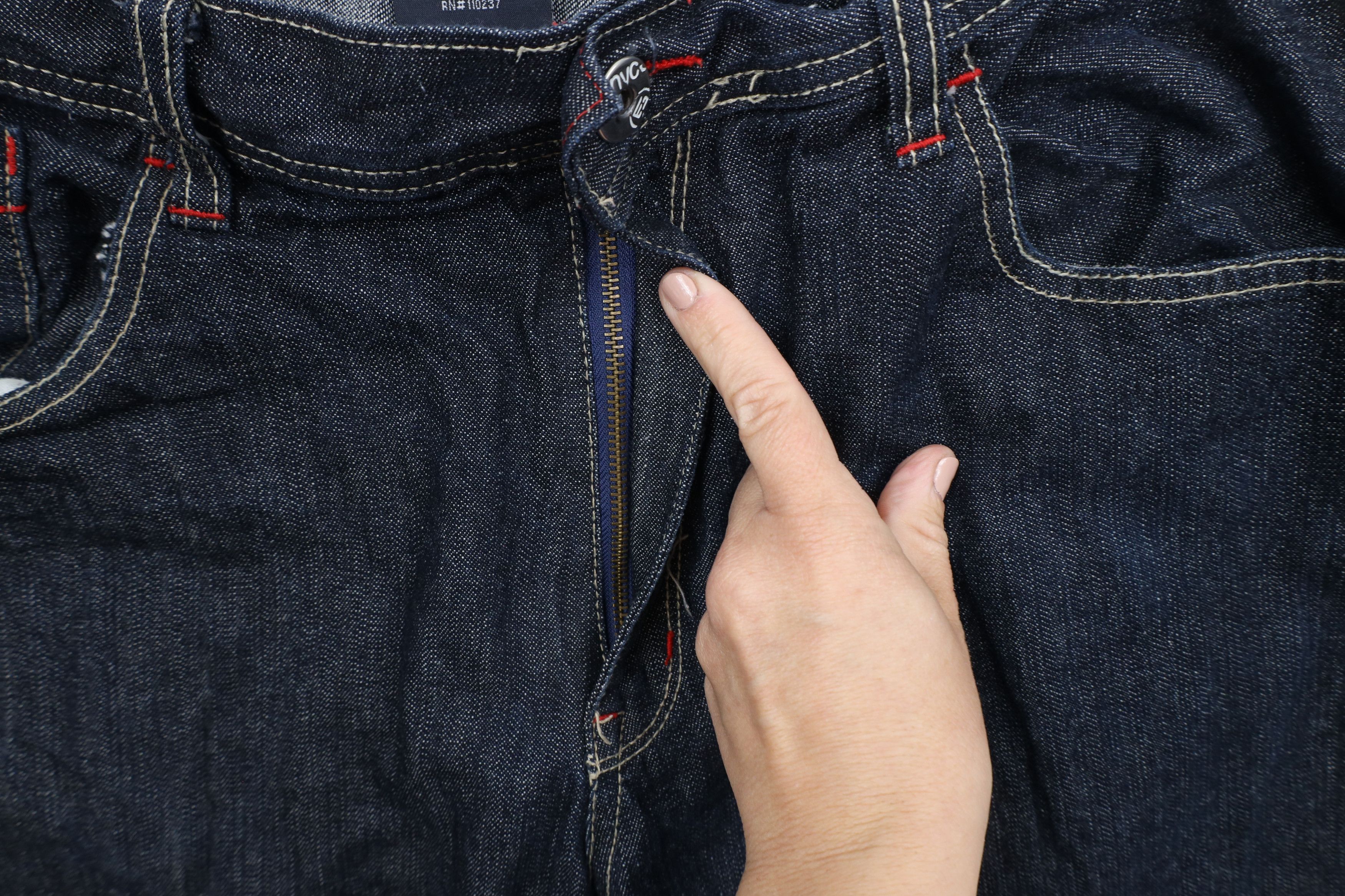 Enyce × Vintage Vintage Enyce Distressed Baggy Fit Wide Leg Denim Jeans Blue Size US 38 / EU 54 - 6 Thumbnail