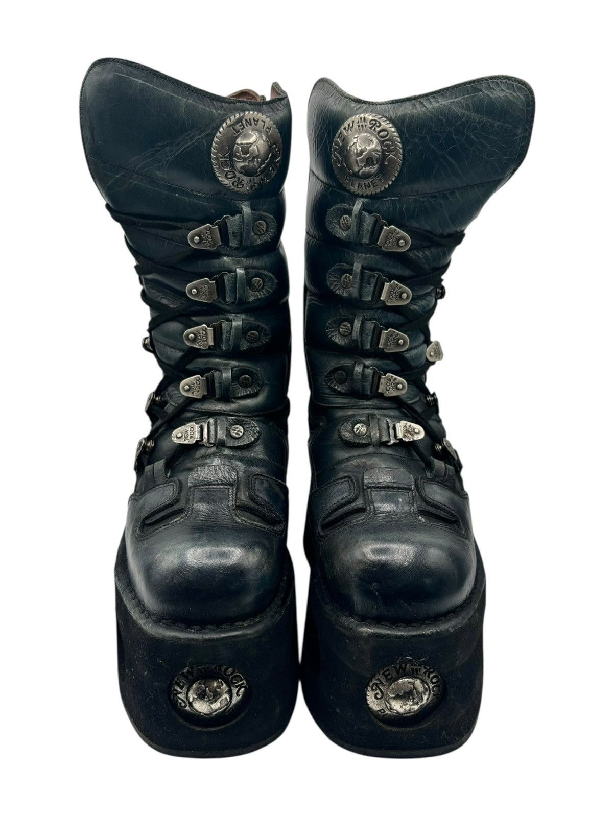 New Rock Vintage New Rock neptuno platform boots Size 37 Size US 7 / IT 37 - 2 Thumbnail