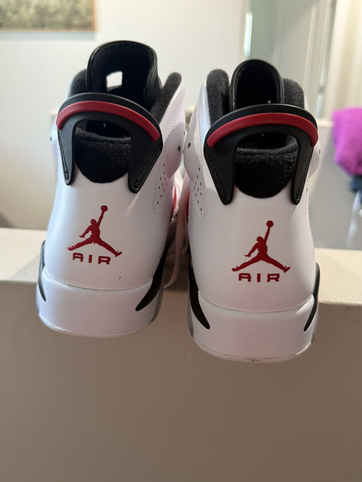 Jordan Brand Nike Air Jordan 6 Carmine size 10 Size US 10 / EU 43 - 3 Thumbnail